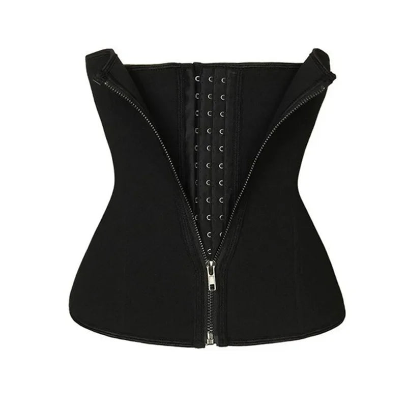 Vensslim Thermal Waist Trainer with Zipper – Slimming and Abdominal Support Belt
